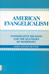 front cover of American Evangelicalism