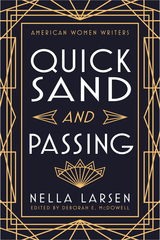 front cover of Quicksand and Passing