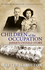 front cover of Children of the Occupation