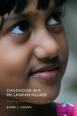 front cover of Childhood in a Sri Lankan Village