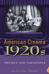 front cover of American Cinema of the 1920s