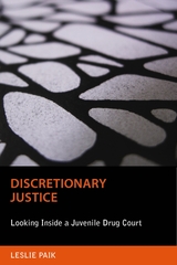 front cover of Discretionary Justice