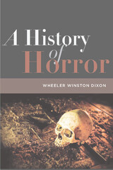 front cover of A History of Horror