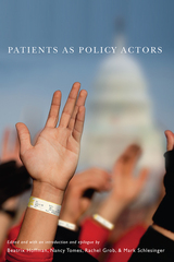front cover of Patients as Policy Actors