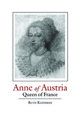front cover of ANNE OF AUSTRIA