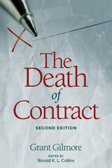 front cover of DEATH OF CONTRACT