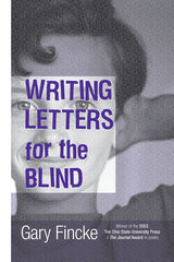 front cover of WRITING LETTERS FOR THE BLIND