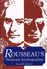 front cover of Rousseau’s Occasional Autobiographies