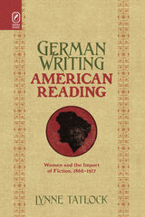 front cover of German Writing, American Reading