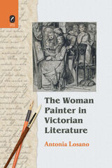 front cover of The Woman Painter in Victorian Literature
