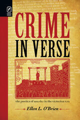 front cover of Crime in Verse