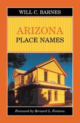 front cover of Arizona Place Names