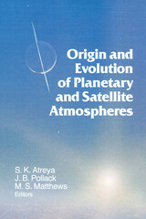 front cover of Origin and Evolution of Planetary and Satellite Atmospheres