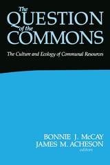front cover of The Question of the Commons