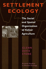 front cover of Settlement Ecology