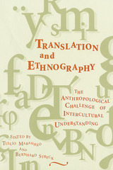 front cover of Translation and Ethnography