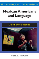 front cover of Mexican Americans and Language