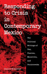 front cover of Responding to Crisis in Contemporary Mexico