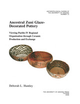 front cover of Ancestral Zuni Glaze-Decorated Pottery