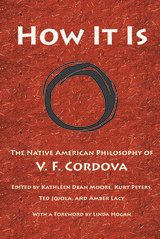 front cover of How It Is