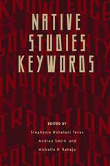 front cover of Native Studies Keywords