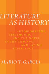 front cover of Literature as History