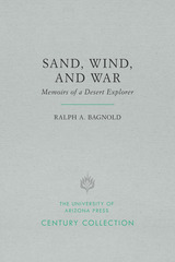 front cover of Sand, Wind, and War
