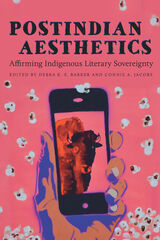 front cover of Postindian Aesthetics