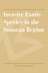 front cover of Invasive Exotic Species in the Sonoran Region