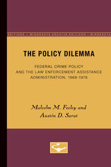 front cover of The Policy Dilemma