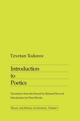front cover of Introduction To Poetics