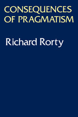 front cover of Consequences Of Pragmatism