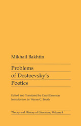 front cover of Problems of Dostoevsky’s Poetics
