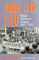 front cover of Daring To Be Bad
