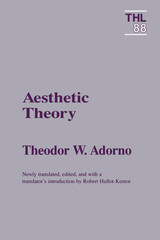 front cover of Aesthetic Theory