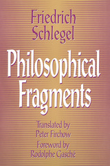 front cover of Philosophical Fragments