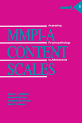 front cover of Mmpi-A Content Scales