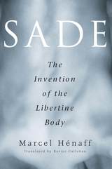 front cover of Sade