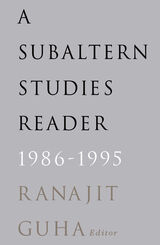front cover of Subaltern Studies Reader, 1986-1995