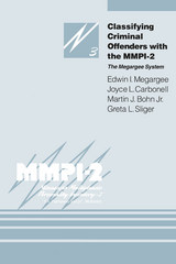 front cover of Classifying Criminal Offenders with the MMPI-2