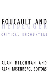 front cover of Foucault And Heidegger