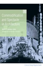 front cover of Commodification and Spectacle in Architecture