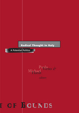 front cover of Radical Thought in Italy