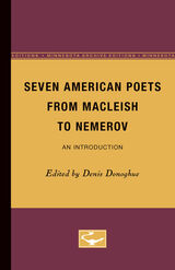 front cover of Seven American Poets from MacLeish to Nemerov