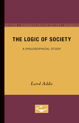 front cover of The Logic of Society