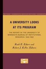 front cover of A University Looks at its Program