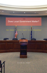 front cover of Does Local Government Matter?