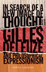 front cover of In Search of a New Image of Thought