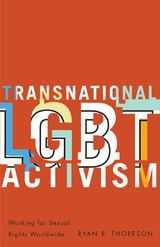 front cover of Transnational LGBT Activism