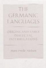 front cover of The Germanic Languages